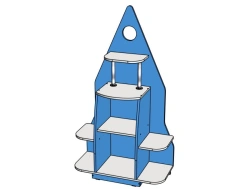 Shelving Unit ''Rocket'' / SZh86