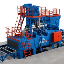 Pass-through type shotblasting machine DPU