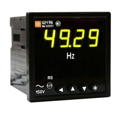 Digital device for AC frequency measurement ShchCh96