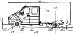 Chassis GAZelle NEXT, Modification C42R92, Diesel engine GAZ Euro-3