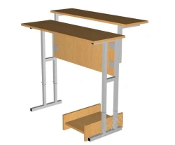 Computer pupil's desk STOKU with height adjustment
