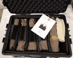 Portable set of "Sterkh-A" helicopter pad