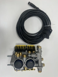 TEBS electropneumatic valve block (TEBS modulator) complete with fittings 4801020630-160