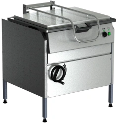 Electric frying pan SESM-0,25LCH with tilting bowl (cast iron bowl)