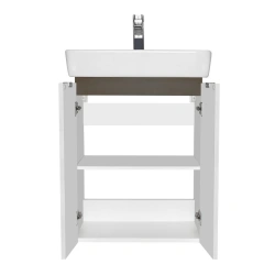 Cabinet under sink Aquaton Sky PRO 55 white gloss 1A238101SY0101.A238.1.01S.Y01.0