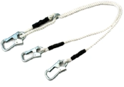 Adjustable double-branch sling made of polyamide rope Vrd(BG)