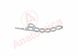 Reconstructive hook-shaped plate with angular stability