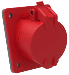 PSN42-016-5 Recessed socket SSI-415 16A-6h/200/346-240/415V 3P+RE+N IP44 MAGNUM IEC