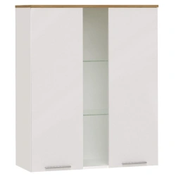 NOT2 Section with 2-door glass from the set of cabinet furniture "ALTEA".