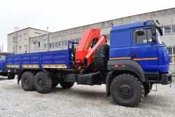 Special cargo truck with CMU produced by INMAN JSC on URAL 4320-4971-78, 4320-4971-80, 4320-4971-82 chassis. Mark G