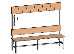 Wardrobe bench G.9