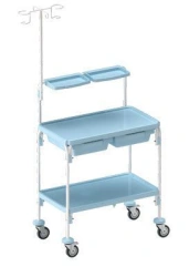 Medical instrumental trolley TI-2-VSh-01-"KRONT" according to TU 9451-005-11769436-2002 in delivery variant TI-2-VSh-01-"KRONT".