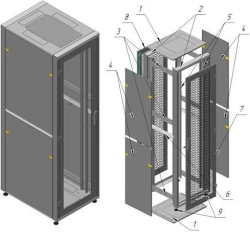 Telecommunication cabinet ??-?-42U-600?2015?2015?800-?G