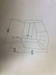 Armchair model "Oscar"