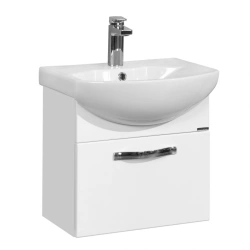 Cabinet under sink Aquaton Aria 50 suspended white 1A140301AA0101.A140.3.01A.A01.0