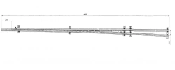 Curved frame rail with straight shank of project 2750.02.000RK2-01