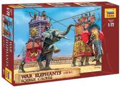 Assembled model "Battle Elephants"