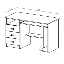 Computer desk PGL LK SK1