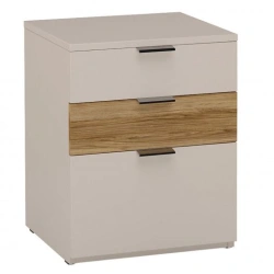 "SOHO" T8K-03.DS/DT, 3-piece chest (beige/oak) from the set of modular furniture "SOHO"