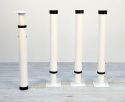 Telescopic legs, supports