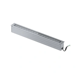 Architectural luminaire SVETHOLL Buffy ground linear recessed L1000 B90 H105 power supply unit in LED 18W housing