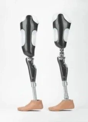 Modular hip prosthesis with microprocessor control