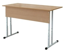 Pupil's table 2-seater, height-adjustable PTUR-2