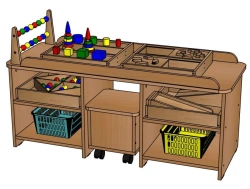 Didactic table ''Karapuz'' with filling/ SD49