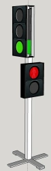 Traffic light for children
