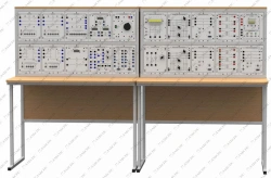 Set of training equipment on relay protection and automation