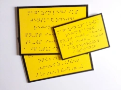 Tactile signs