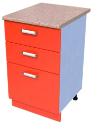 Kitchen table-bench KS-15 (3 drawers)