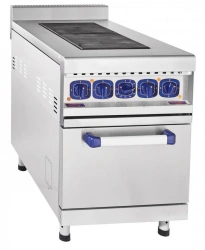 Electric two-burner cooker EP-2ZhSh (with griddle cabinet)