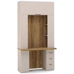 "SOHO" EEC-02.DS, Desk with HC2 section (beige) from the "SOHO" modular furniture set