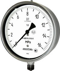 Vibration-resistant V-4VUKs indicating vacuum gauges