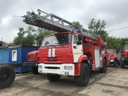 Fire ladder AL-24 (43502) type 4344-07, modification 4344GA on the chassis of modification 43502-D5.