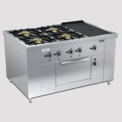 Gas cooker PRG-IIIA-6-1 DS Maxi