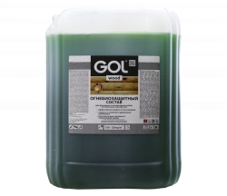Fire-bio-protective composition GOLwood