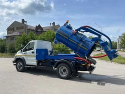LKT-MI type slurry tanker on GAZON NEXT C41R13 chassis