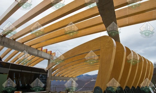 Glued Laminated Timber Structures Class 1-3 for Construction