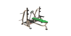 BP - 005 Bench for horizontal bench press with safety stops and partner stops