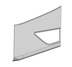 6241-03-5402521 Rear left side trim plate