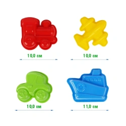 Sand moulds "Transport" 4 pcs.