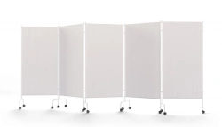 5ShMkN Medical screen on wheels (sectional)
