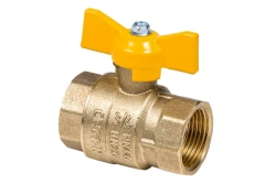 Gas ball valve Dist, series "Standard" DN20 3/4" BP-BP, 412B