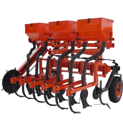 Intercropping cultivator with feeder KMS-2U-PT