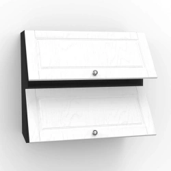 Type 4 LD.270760.000 Kitchen cabinet 800 horizontal with 2 doors (Black )