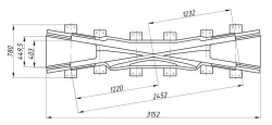 CRESTONE of P65 type of grade 2/6 (project SP591)