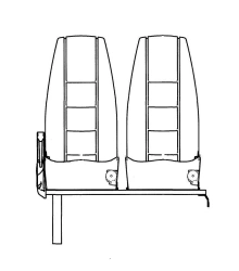 Passenger seat PS05.6800010-05.21.2K-300