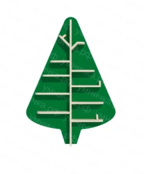Ecoshelf "Spruce Tree" SK-003